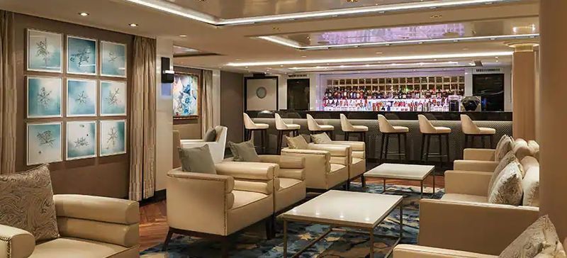 The Haven Lounge on the Norwegian Breakaway