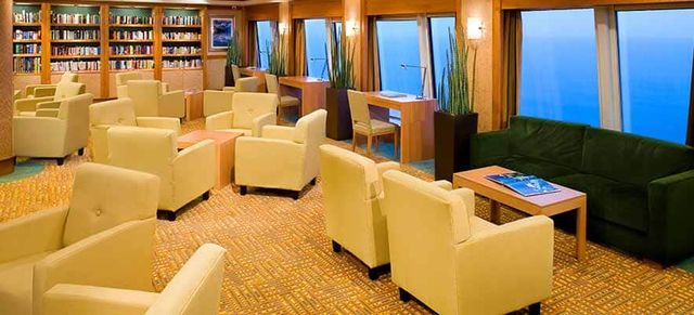 The Library on the Norwegian Epic