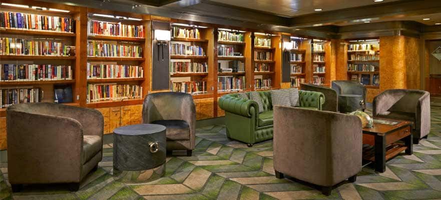 The Library on the Norwegian Epic