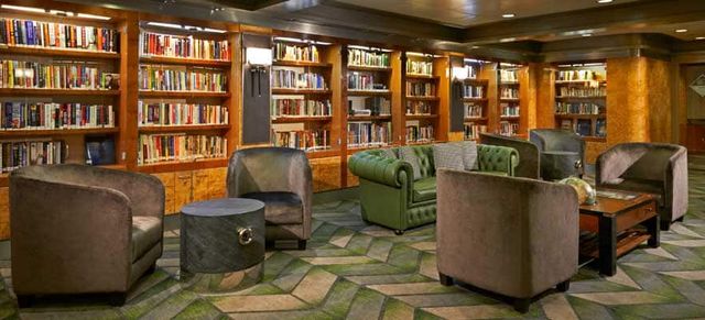 The Library on the Norwegian Epic
