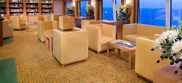 The Library on the Norwegian Epic