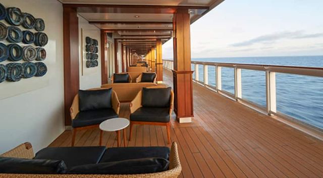 The Waterfront on the Norwegian Bliss
