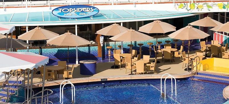 Topsiders Bar & Grill on the Norwegian Pearl