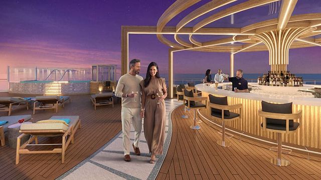 Vibe Beach Club on the Norwegian Breakaway