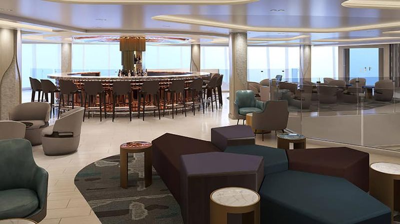 Whiskey Bar on the Norwegian Prima