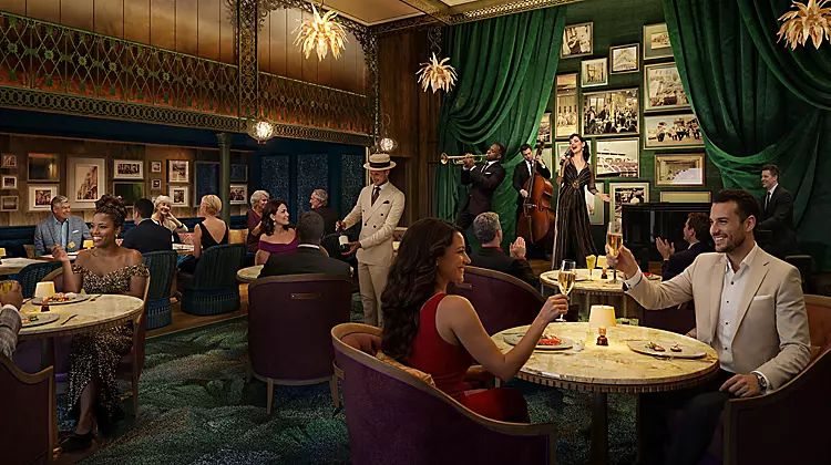 Orleans Parish Supper Club on the Hero of the Seas