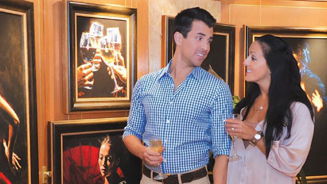 Art Gallery on the Royal Princess