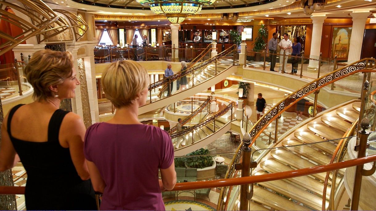 Atrium on the Discovery Princess