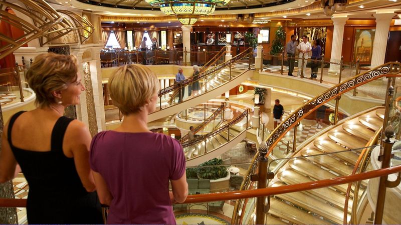 Atrium on the Royal Princess