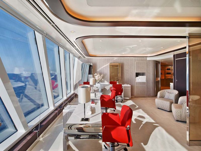 Beauty Salon on the Royal Princess