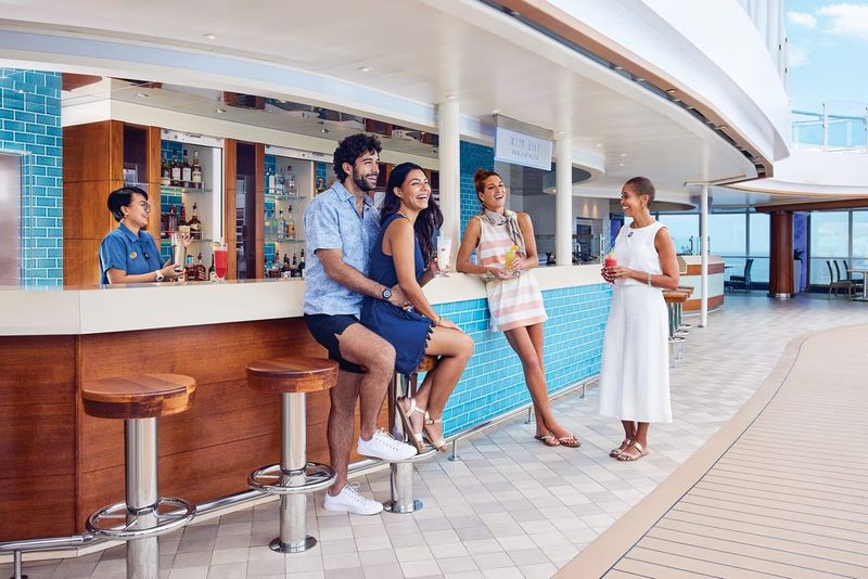 Cascade Bar on the Sun Princess