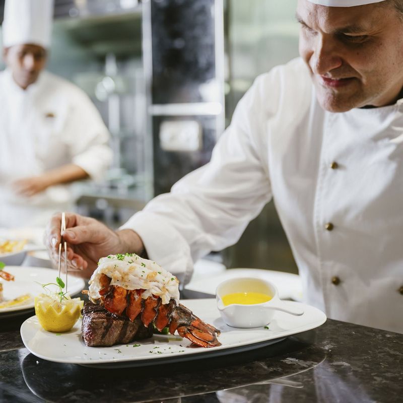 Churchills Crown Grill on the Caribbean Princess