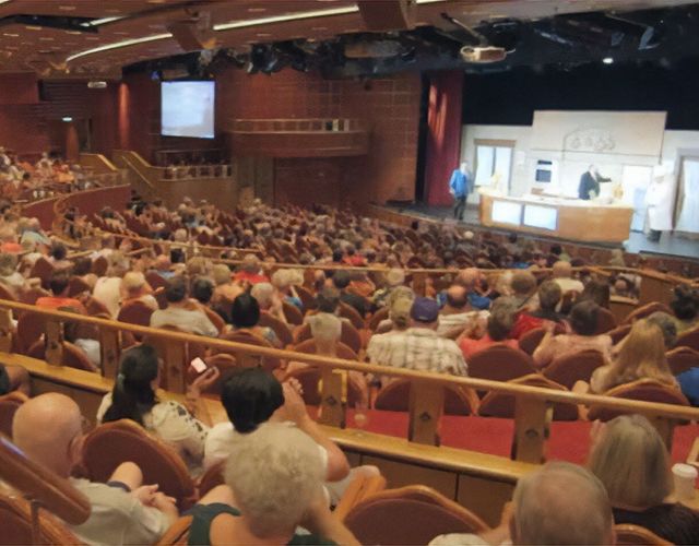 Conference Center on the Ruby Princess