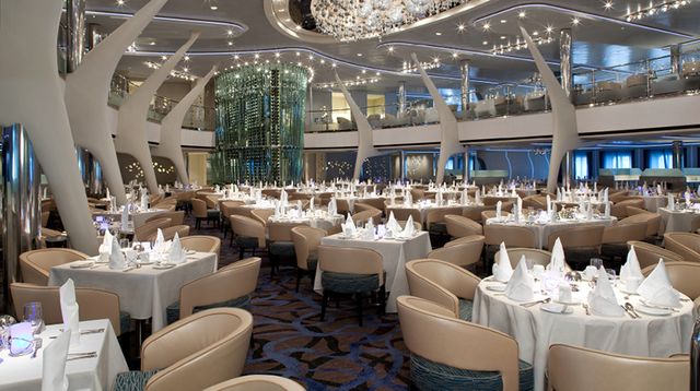 Eclipse Dining Room on the Sun Princess