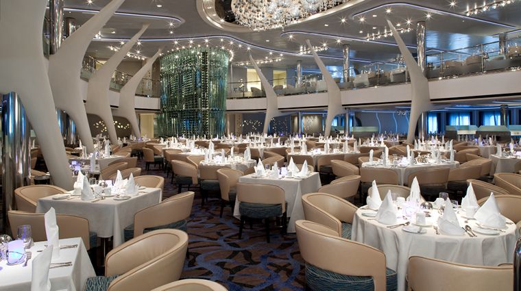 Eclipse Dining Room on the Sun Princess