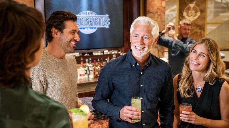 Good Spirits on the Diamond Princess