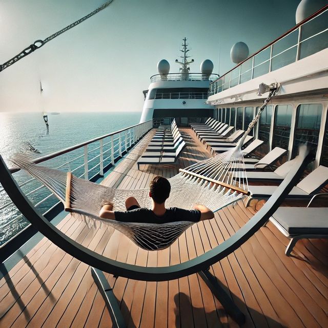Hammock Area on the Sun Princess