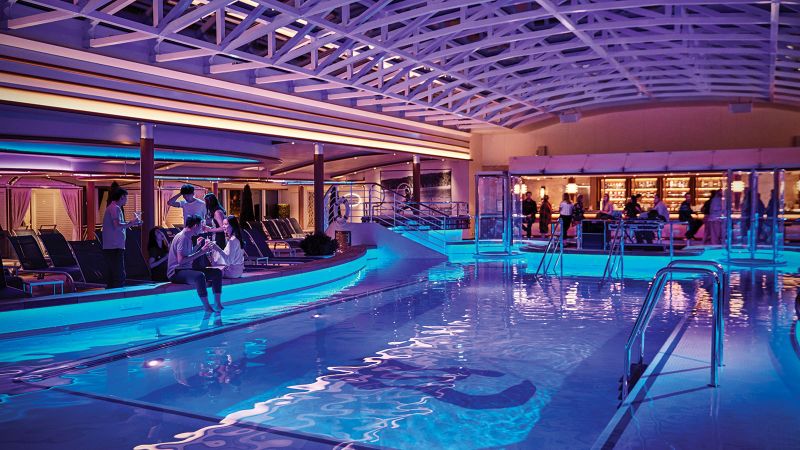 Hollywood Pool Club on the Majestic Princess