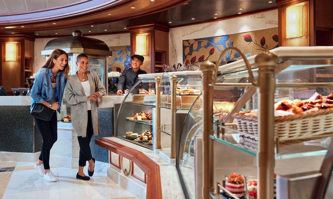International Cafe on the Discovery Princess