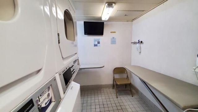Laundromat on the Sapphire Princess
