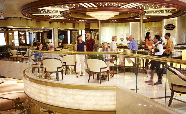Ocean Terrace Seafood Bar on the Regal Princess