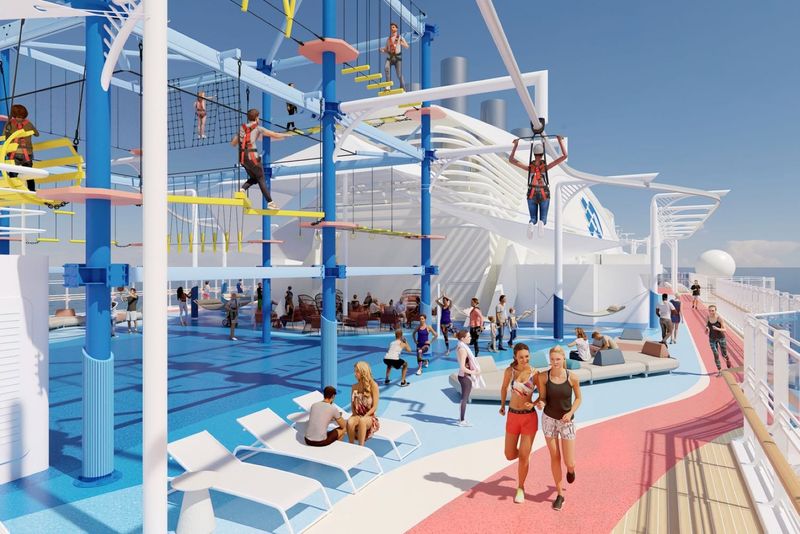 Outdoor Play Area on the Caribbean Princess