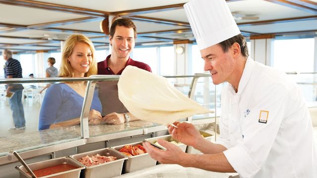 Prego Pizzeria on the Diamond Princess