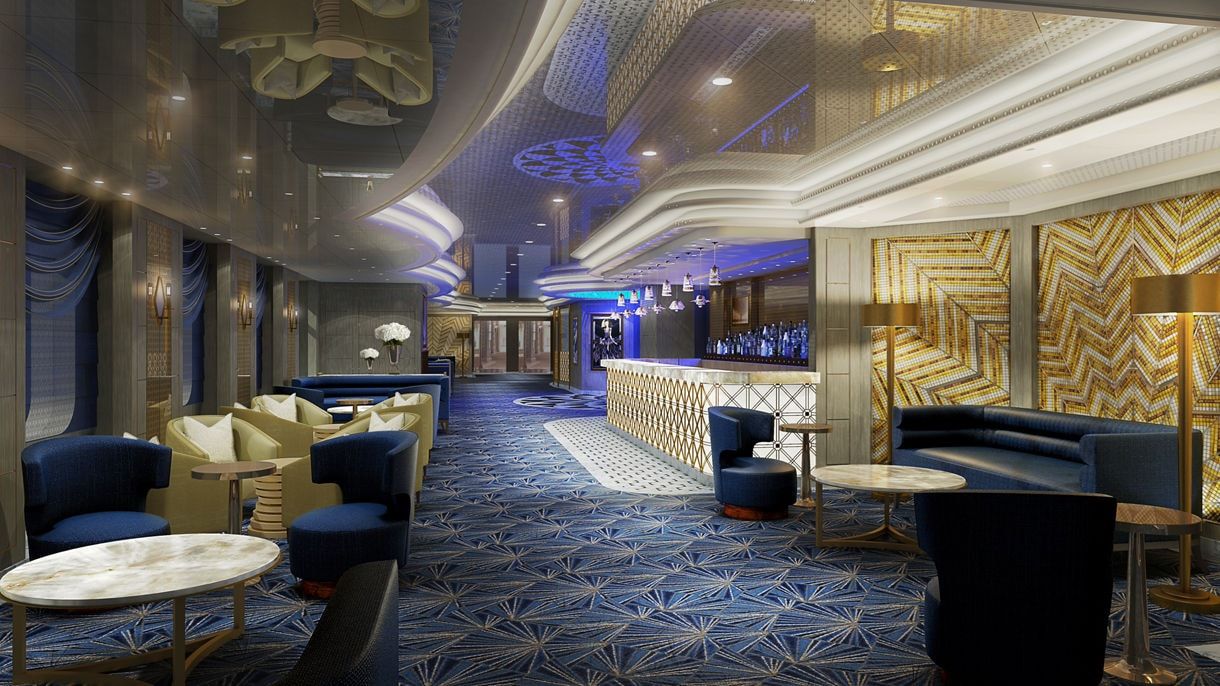 Princess Live Cafe on the Majestic Princess