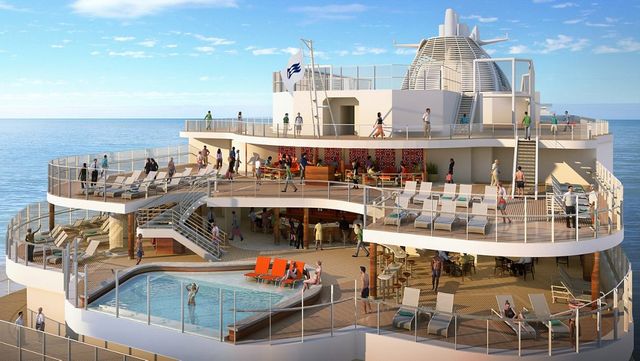 Sky Pool on the Regal Princess