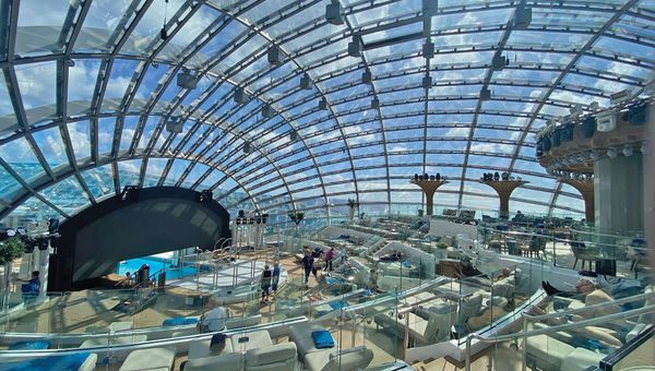 Skylight on the Royal Princess