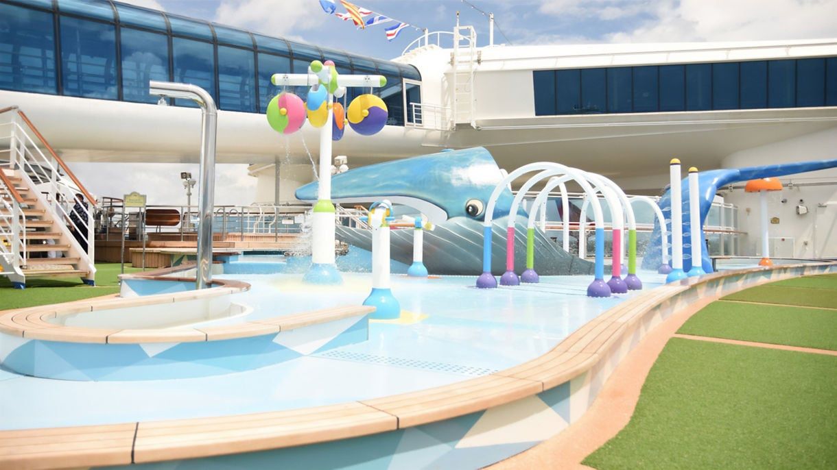 Splash Zone on the Sun Princess