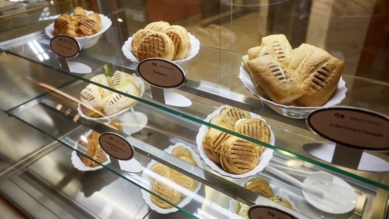 The Bakery on the Majestic Princess