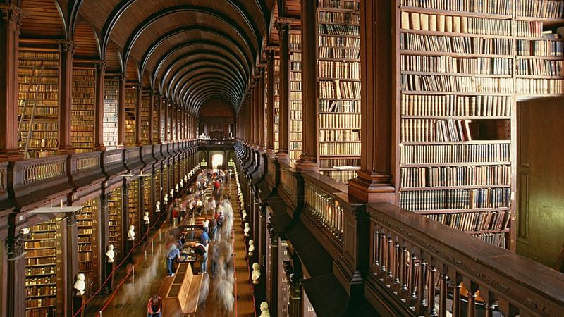 The Library on the Island Princess