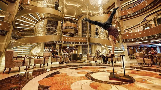 The Piazza on the Grand Princess