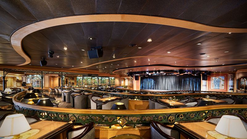 The Universe Lounge on the Coral Princess