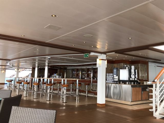 Wake View Bar on the Majestic Princess