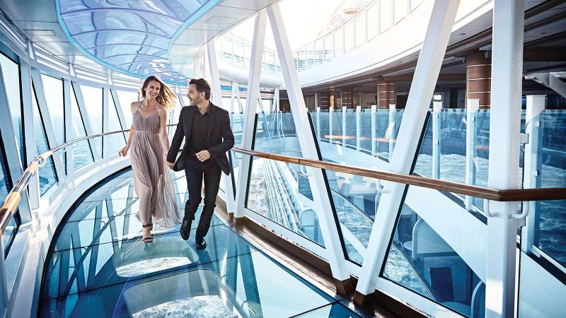 Walkway on the Caribbean Princess