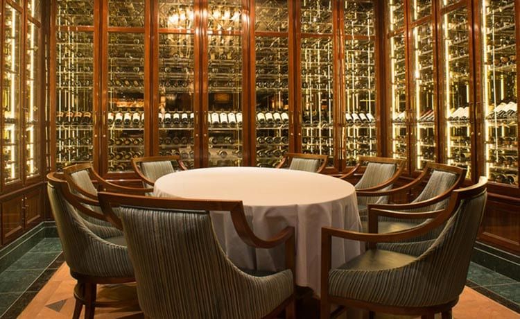 Wine Cellar on the Regal Princess