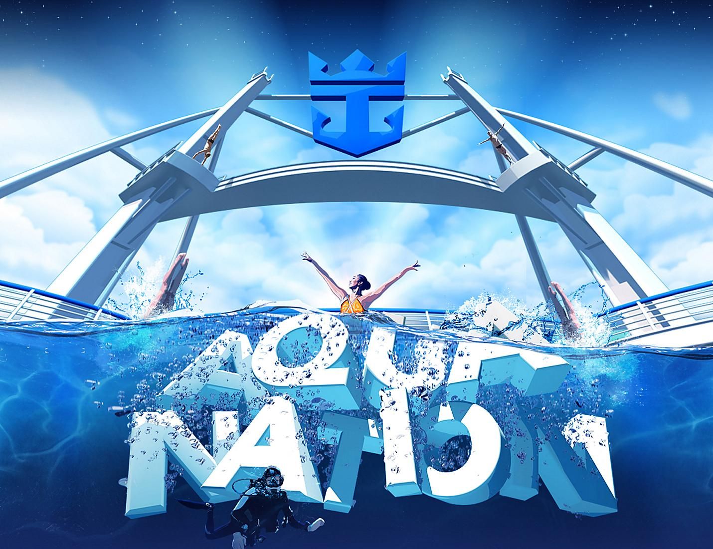 Aqua Nation on the Symphony of the Seas
