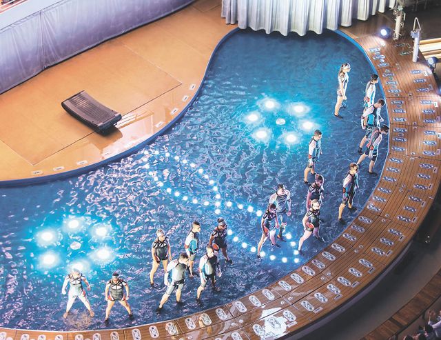 Aquatheater Shows on the Wonder of the Seas