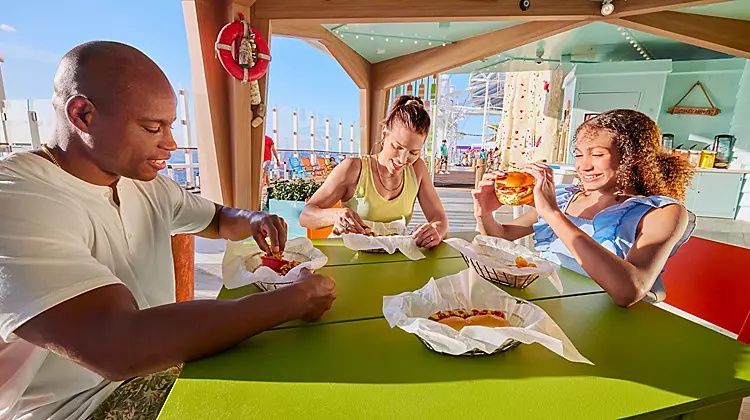 Basecamp Bar on the Legend of the Seas