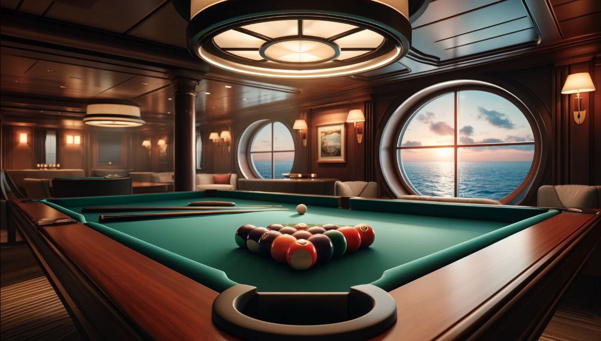 Bombay Billiard Club on the Radiance of the Seas