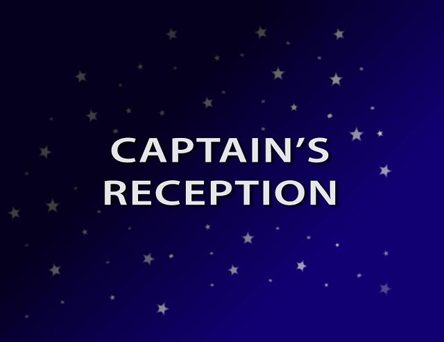 Captain’s Welcome Aboard Reception on the Harmony of the Seas