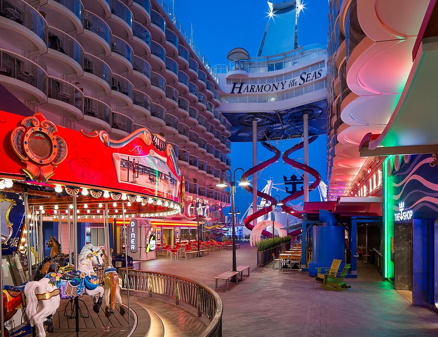 Carousel on the Utopia of the Seas