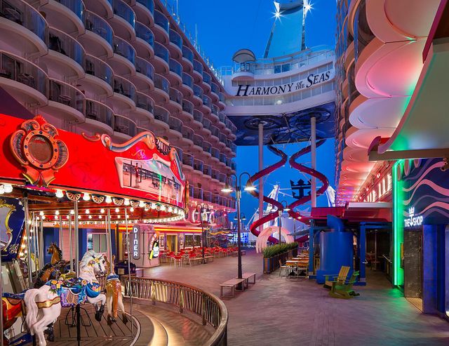 Carousel on the Harmony of the Seas
