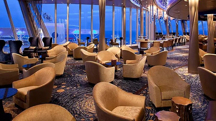 Crown Lounge on the Utopia of the Seas