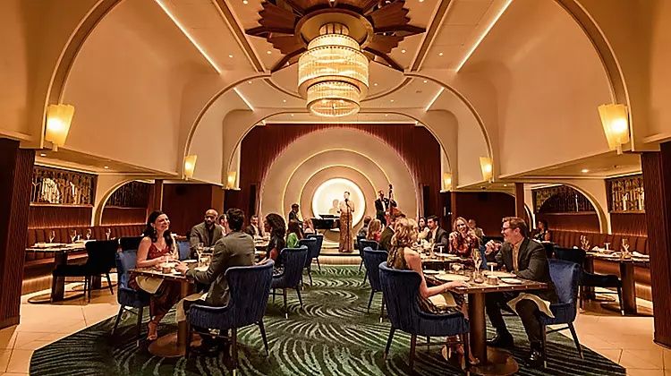 Empire Supper Club on the Icon of the Seas