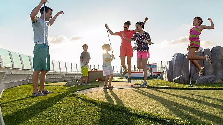 Fairways Of Brilliance on the Brilliance of the Seas