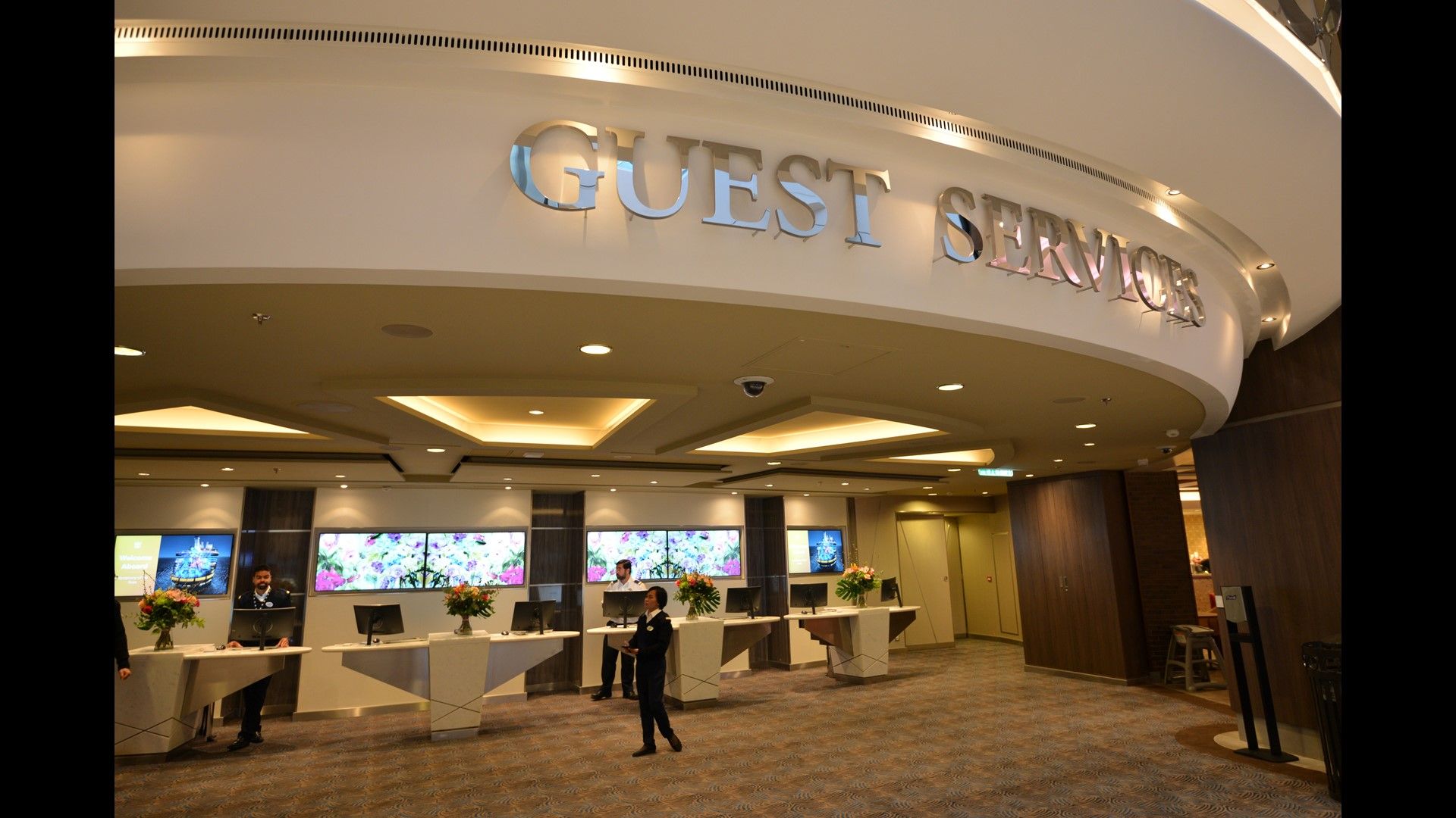 Guest Services on the Star of the Seas