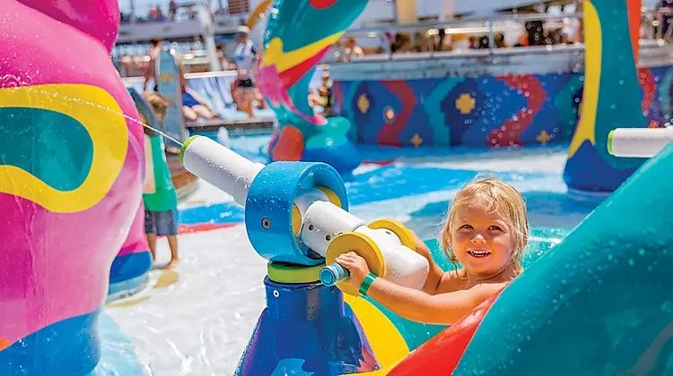 H2O Zones Water Park on the Anthem of the Seas